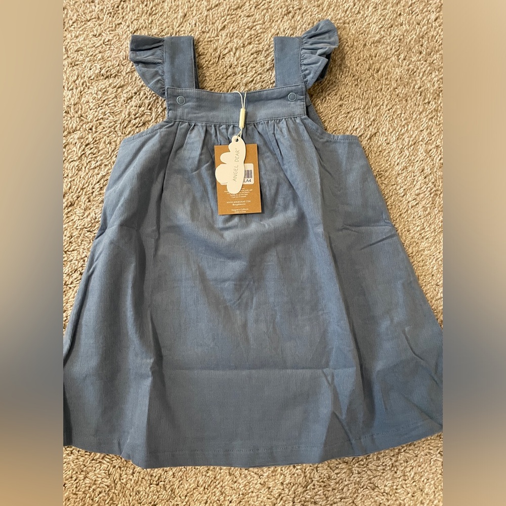 Angel Dear Ruffled Blue Dress